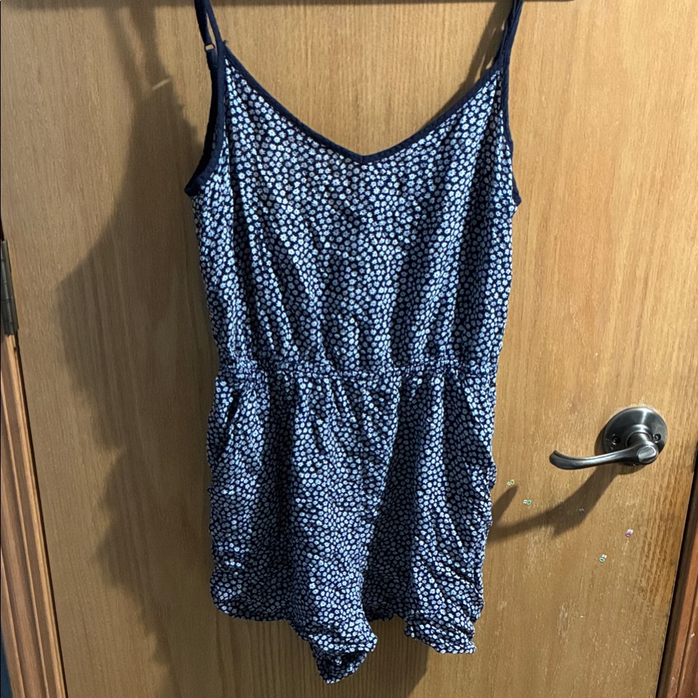 H&M Navy Blue Polka Dot women’s One Piece